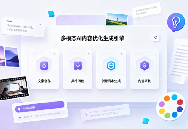 玉林AI智能内容优化创新 多模态生成技术丰富数字内容创作生态